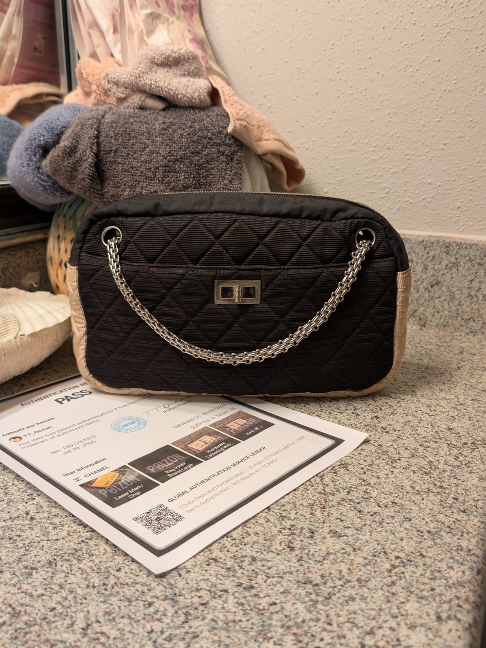 Chanel 2.55 Vintage Jersey Camera Bag